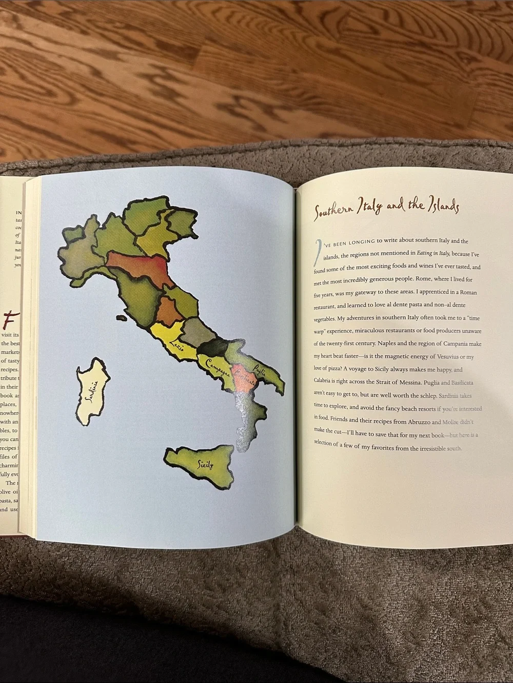 Adventurers of an Italian Food Lover cookbook .